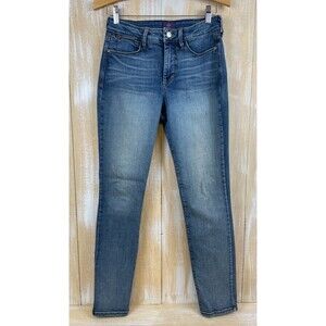 NYDJ Women's Mid Rise Legging Stretch Blue Jeans Size 6 / 30